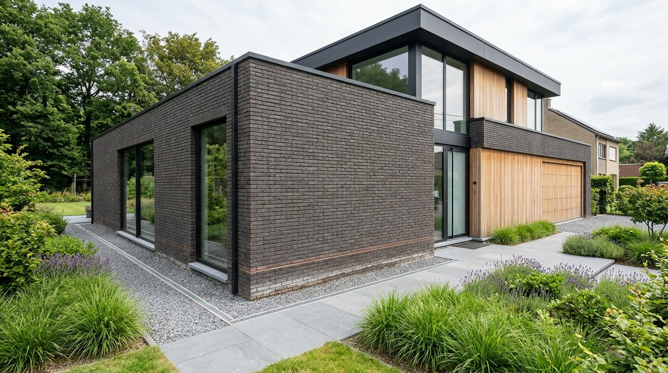 Maison belge contemporaine rénovée : Humidité ascensionnelle