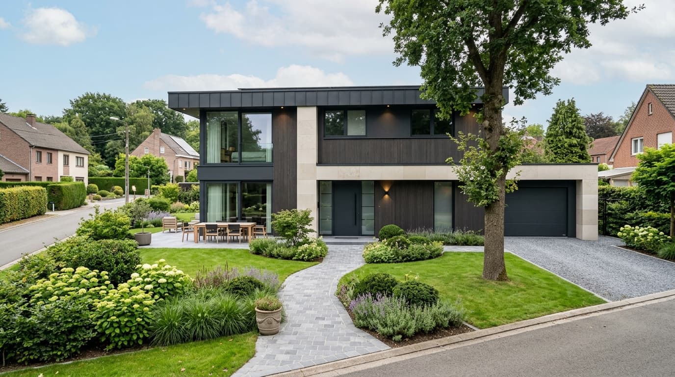 Maison belge contemporaine rénovée : Logements PEB G interdits à la location