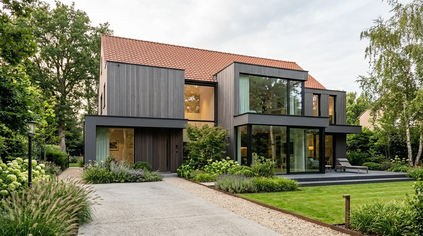 Maison belge contemporaine rénovée : Le Rénoprêt sans audit
