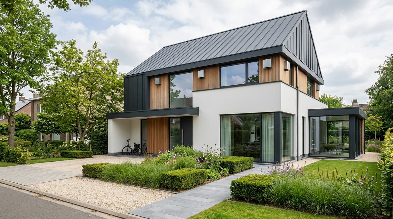 Maison belge contemporaine rénovée : Normes de ventilation NBN D 50-001