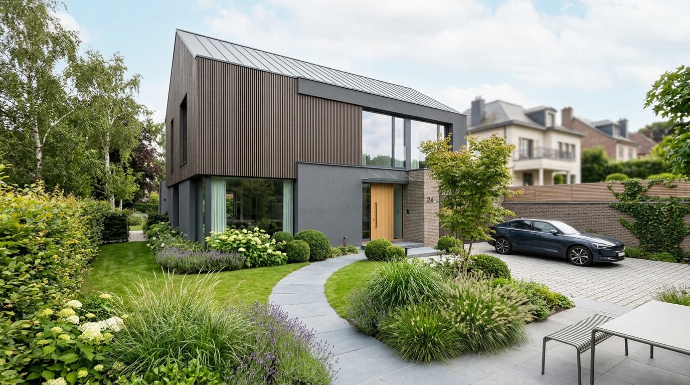 Maison belge contemporaine rénovée : Performance acoustique des bâtiments