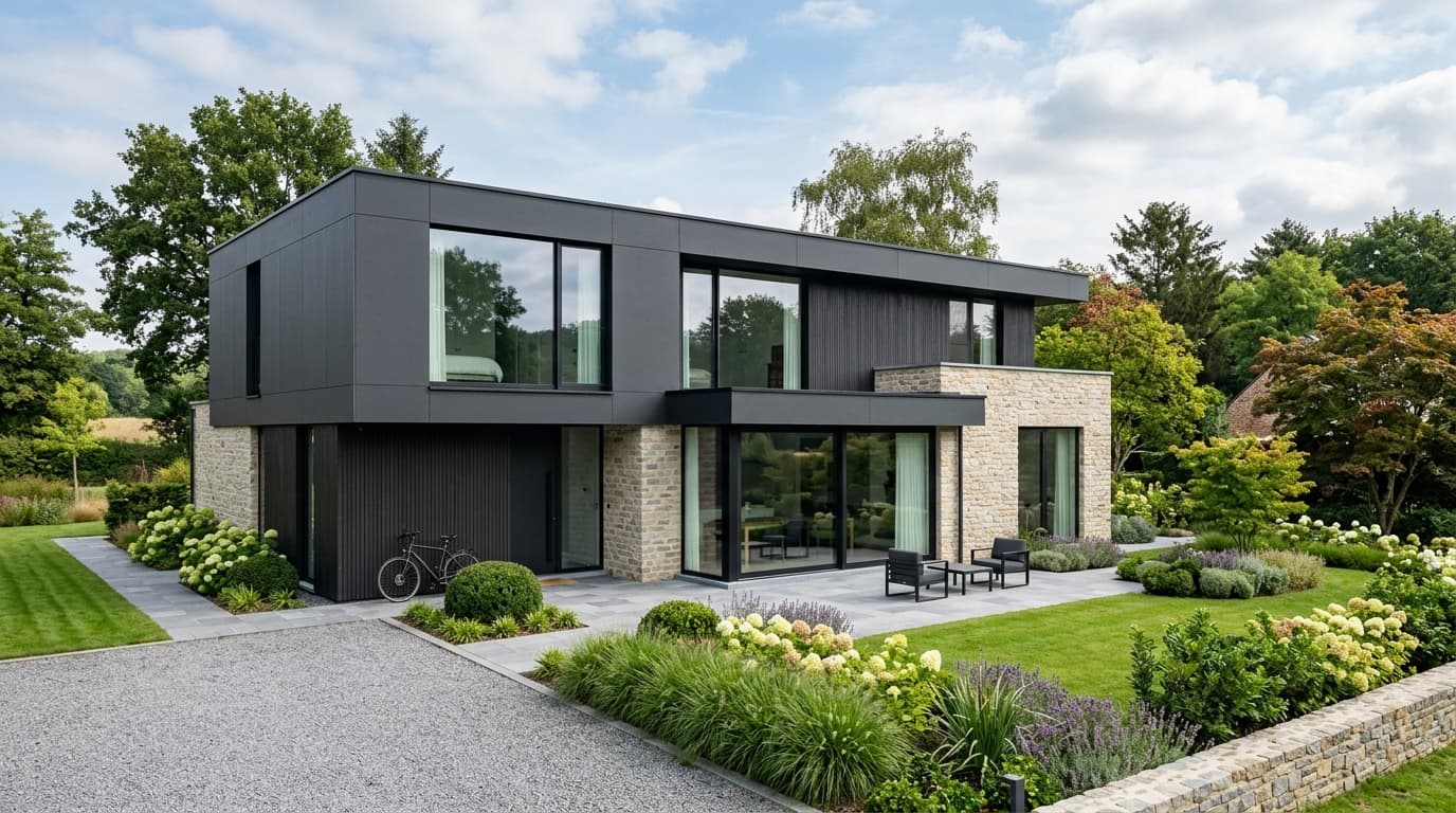 Maison belge contemporaine rénovée : Primes Habitation en Wallonie 2026