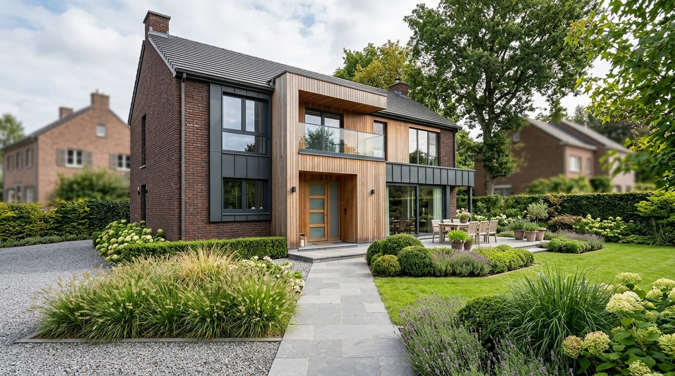 Maison belge contemporaine rénovée : Rénovation par étapes