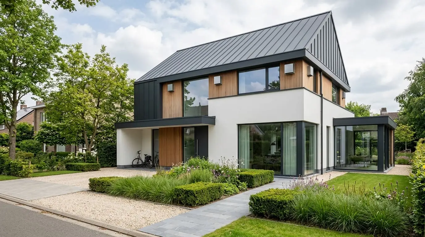 Maison belge contemporaine rénovée : Normes de ventilation NBN D 50-001