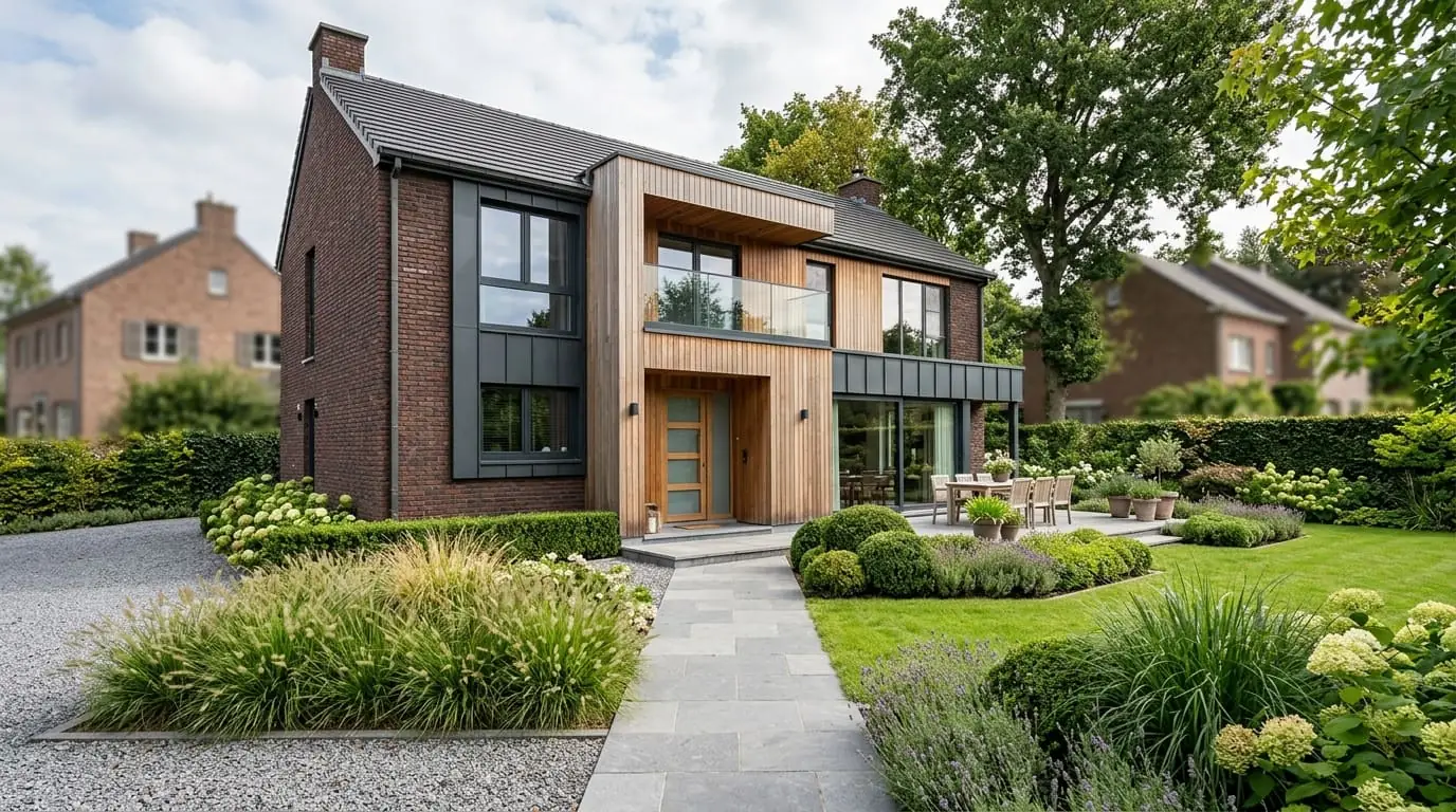 Maison belge contemporaine rénovée : rénovation par étapes